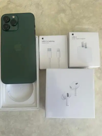IPHONE 13 PRO 256GB New Screen **AIRPODS/FAST CHARGER/DELIVERY**, View more