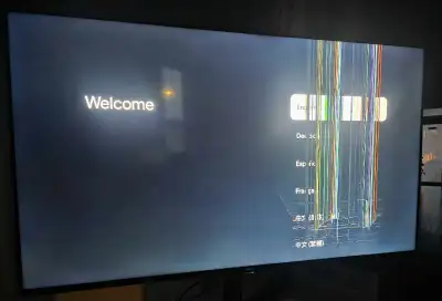 Broken 55" Hisense tv, View more