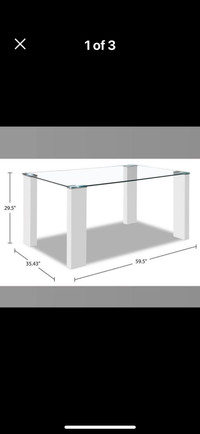 Glass table 