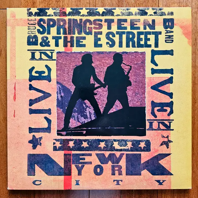 Bruce Springsteen & E Street Band "Live In New York City" VINYL628643631514891216