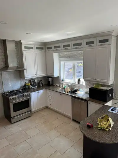 White Kitchen Cabinet Set , View more