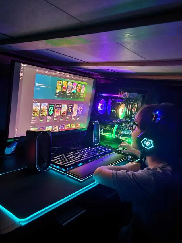 Nvidia GeForce RTX 3060 Gaming PC with all accessories. in Desktop Computers in Edmonton - Image 5