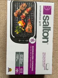 Smokeless indoor grill - Salton BNIB