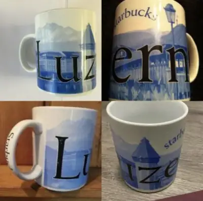 Tasse LUZERN LUCERNE Starbucks mug - CITY MUG series, View more