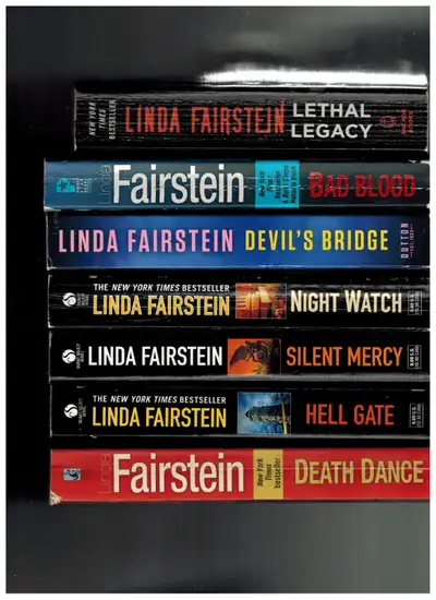 LOT OF 7 LINDA FAIRSTEIN THRILLER NOVELS, View more