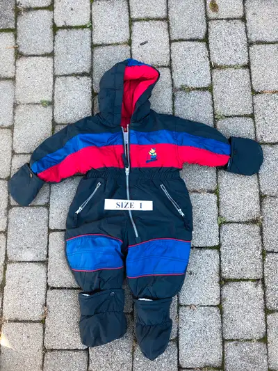 Kids Size 1 Snowsuit, View more