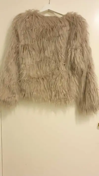Marmont Faux Fur Jacket Size 6, View more