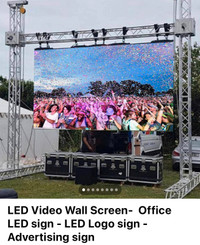 LED Video Screen -Office LED/ Logosign-Advertising Sign