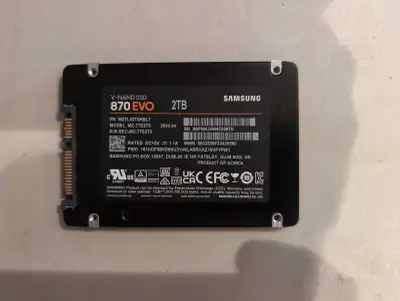 Samsung 870 EVOs (Prices in Description), View more