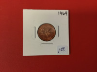 1964 Canada Small Penny