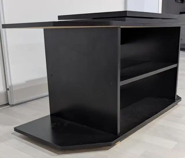 Black TV Stand/Swivel Top in TV Tables & Entertainment Units in Ottawa - Image 3