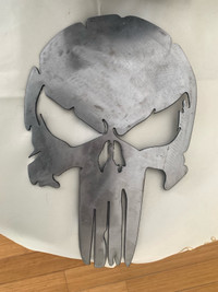 Punisher - steel plate wall hanging