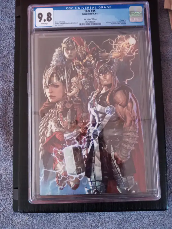 CGC Comics - Thor (2020 Marvel 6th Series) - Issue #15 - CGC 9.8 in Comics & Graphic Novels in Oshawa / Durham Region - Image 2