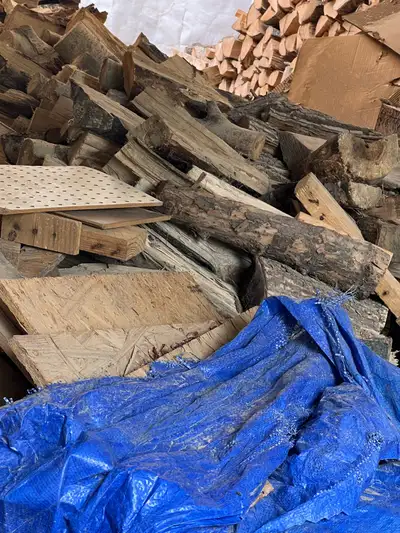 Large Quantity Firewood in crates you can have the crates too must be picked up. I live in the count...