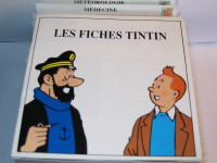 FICHES TINTIN, ÉDITIONS ATLAS 1992