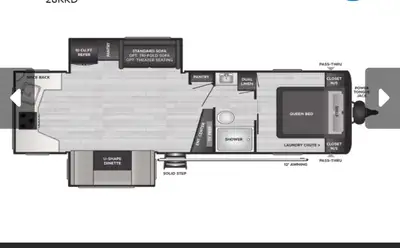 2024 Keystone RV Hideout 28RKD (HARDLY USED) We only used for 1 trip about 200kms and it’s been park...