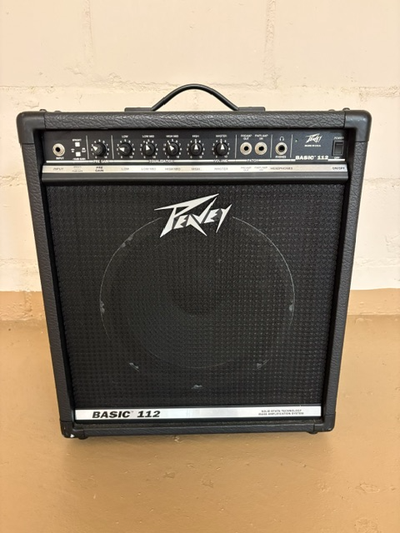 Vintage Peavey Basic 112 75-Watt Bass Amp, View more