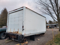 16ft Truck box/cube box f550 cube truck box