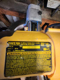 Dewalt miter saw 