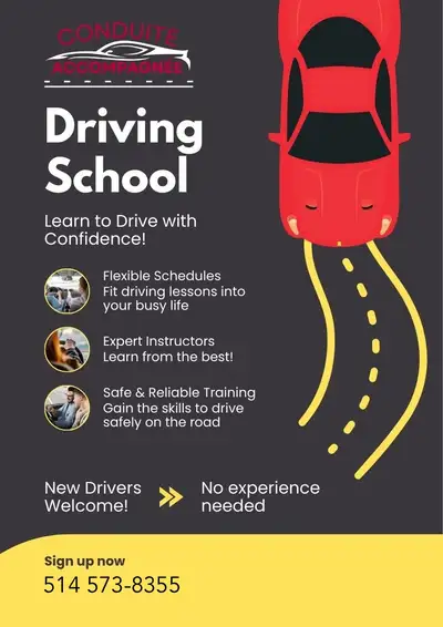 Build confidence and succeed on your Class 5 road test with an SAAQ-certified instructor offering ov...