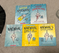 Collection of Narwhal and Jelly books