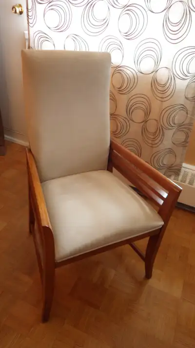 High Back Wooden Armchair, View more