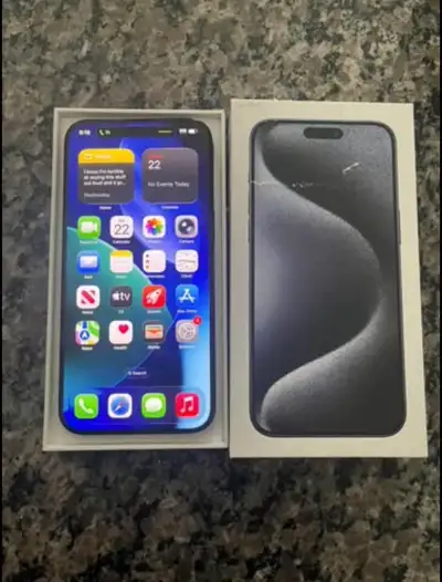 iPhone 15 pro max 256GB, View more