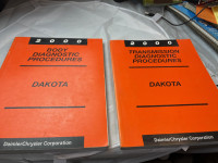 2000  DAKOTA 3  BOOK SET FACTORY DIAGNOSTIC PROCEDURE  #W1362