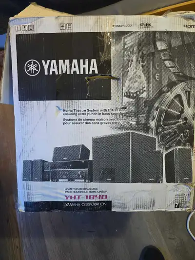 Yamaha YHT-1840 5.1 wired speakers system, View more