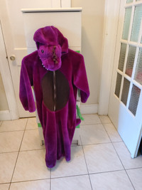 Purple Dinosaur Halloween costume size MED