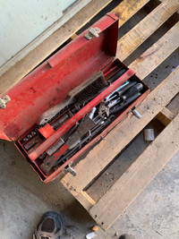 Random tools and tow chains for the backyard handyman 