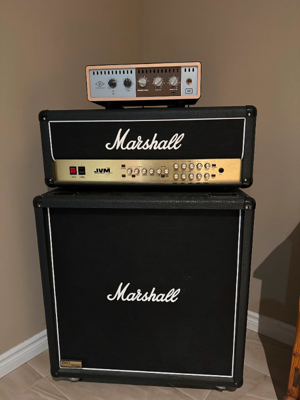 Marshall JVM210H avec cabinet 1960BV in Amps & Pedals in Drummondville