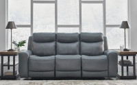 Très beau Sofa inclinable électrique en cuir