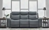 Magnifique Sofa inclinable électrique et confortable en cuir