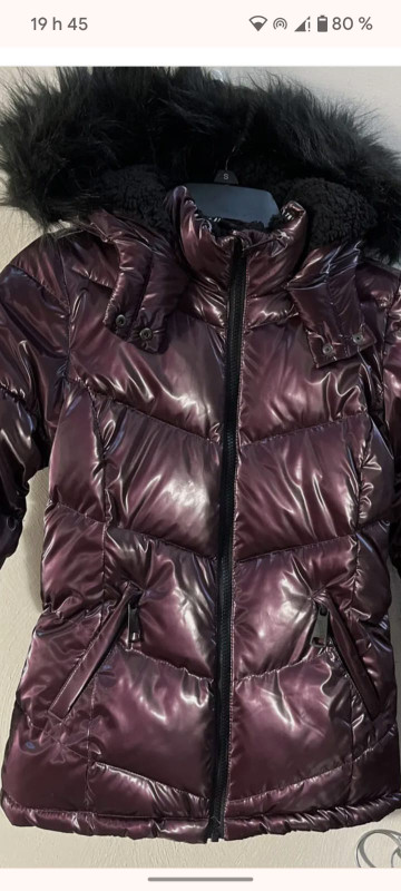 Manteau hiver enfants filles 7-8ans marque Justice comme neuf dans Vêtements - 9 à 12 mois  à Ville de Montréal