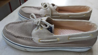 Sperry Top Sider Tan Cotton (Woman Size 9 1/2)