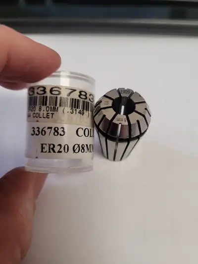 Collet ER20 8mm Sowa: 336783 https://www.sowatool.com/CA/p/336783