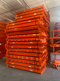 Used RediRack frames  and beams. Pallet Racking