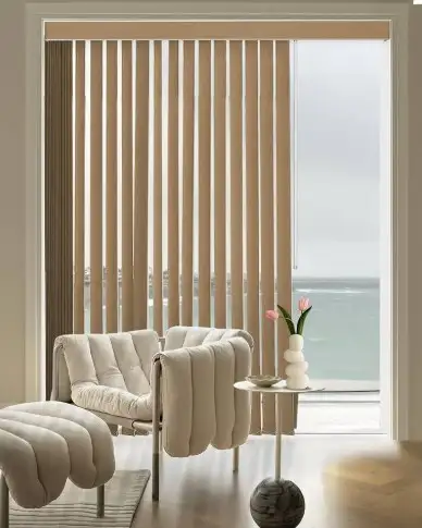 Vertical Fabric Blinds with Track, View more