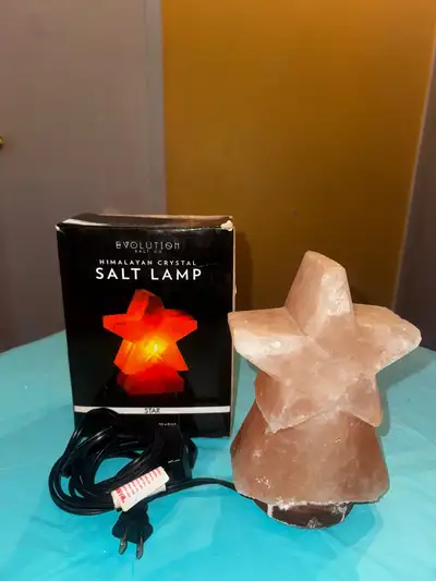 Evolution Salt Co. Himalayan Crystal Salt Lamp Star Shape, View more