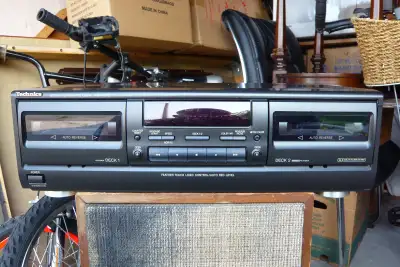 2 Technics Cassette Deck, View more