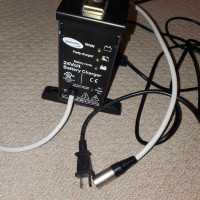 24 Volt Battery Charger with Cables