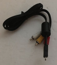 Câble Mini USB to 3-Male RCA Composite Cable for GoPro