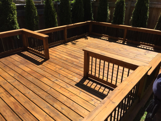 Deck Refinishing- Sanding and Staining in Other in Oshawa / Durham Region - Image 2