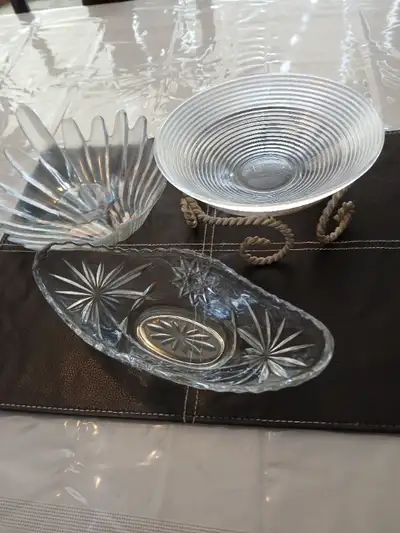 candy dishes and glass vases, View more