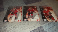 3 WOMENS NAT TEAM HOCKEY CARDS:CASSIE CAMPBELL,WICKENHEISER,DROL