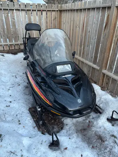 1996 Skidoo Skandic 380F Great little sled, used around the lake and on the trails. Only reason for...
