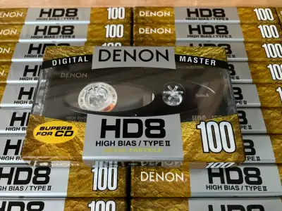 DENON Cassette Tape Blank Denon HD8 Sealed Brand New 100min ., View more