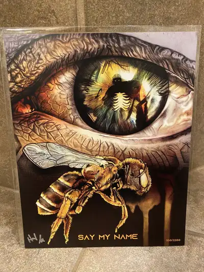 Brand new in packaging. Never removed. Guaranteed mint condition. This 8” x 10” art print has been h...