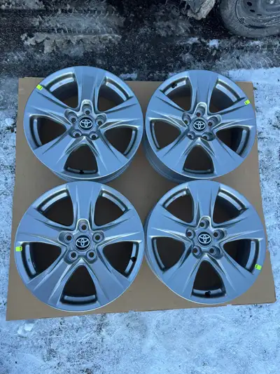OEM Toyota Rims. Brand new take-offs from 2025 Rav4 that has less than 500km on it. Selling these be...